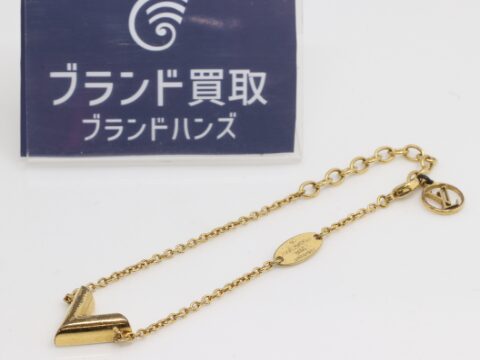 ルイヴィトン ブラスレ エセンシャルV M61084 GP ゴールド