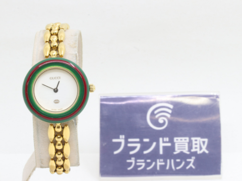 グッチ チェンジベゼルウォッチ Qz