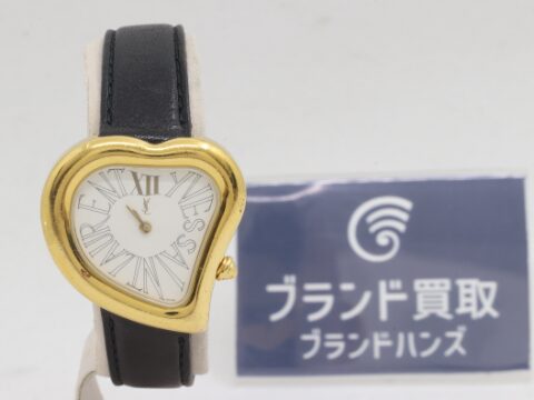 イヴサンローラン ハート型 クオーツ時計
