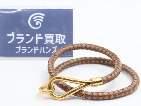 エルメス ジャンボ レザー GP ゴールド ブラウン