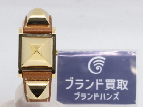 エルメス メドール 白文字盤 ME1.201 QZ