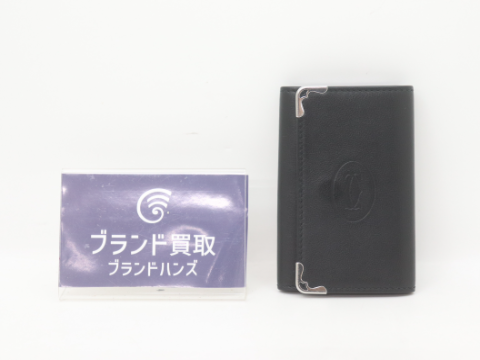 カルティエ マストライン レザー ブラック