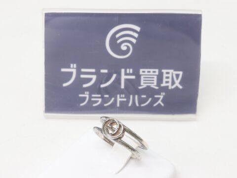 グッチ インターロッキング リング SV925 2.9g
