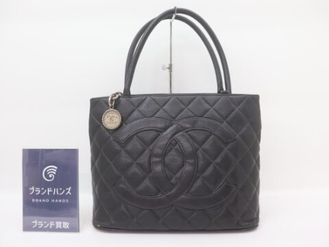 シャネル キャビアスキン 復刻トート