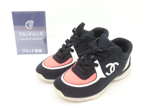 シャネル ココマーク ファブリック ブラック G34765