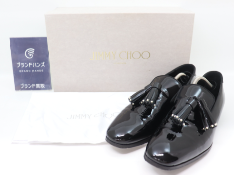 ジミーチュウ タッセル ローファー
