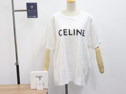 セリーヌ ロゴ Tシャツ