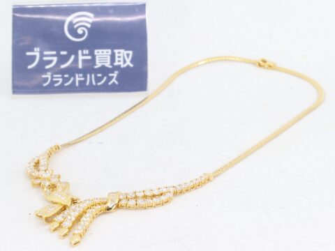 ダイヤモンド K18 D7.54ct ネックレス 24.1g