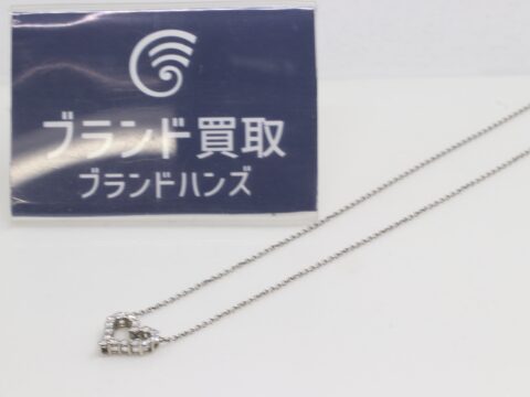 ティファニー Pt950 センチメンタルハート ミニ ダイヤ ネックレス