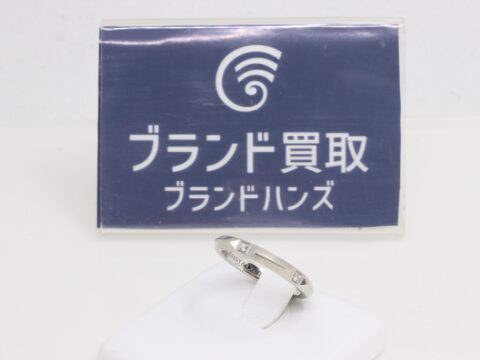 ティファニー Pt950 トゥルー バンド ダイヤリング