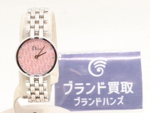 ディオール バギラ トロッター QZ シェル文字盤 レディース