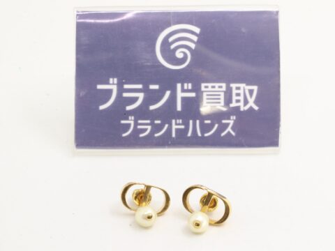 ディオール プチCD ゴールド フェイクパール