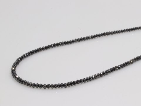 ブラックダイヤモンド ネックレス