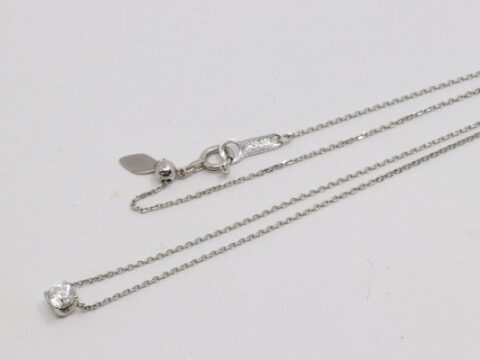 ヨンドシー Pt850 D0.256ct ネックレス