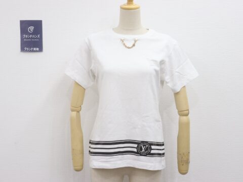 ルイヴィトン LVロゴチェーン Tシャツ RW222J