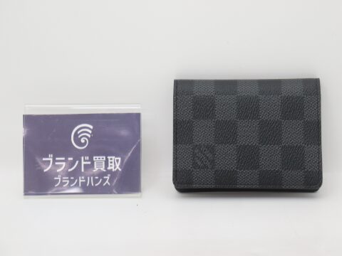 ルイヴィトン ダミエグラフィット オーガナイザードゥポッシュ N63143