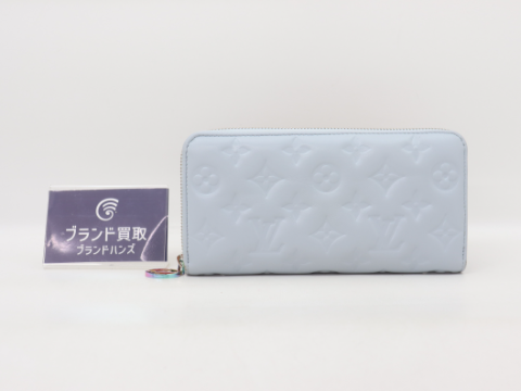 ルイヴィトン モノグラムエンボス ジッピーウォレット