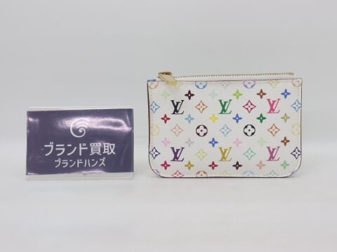 ルイヴィトン モノグラムマルチカラー ポシェットクレ ブロン M93733