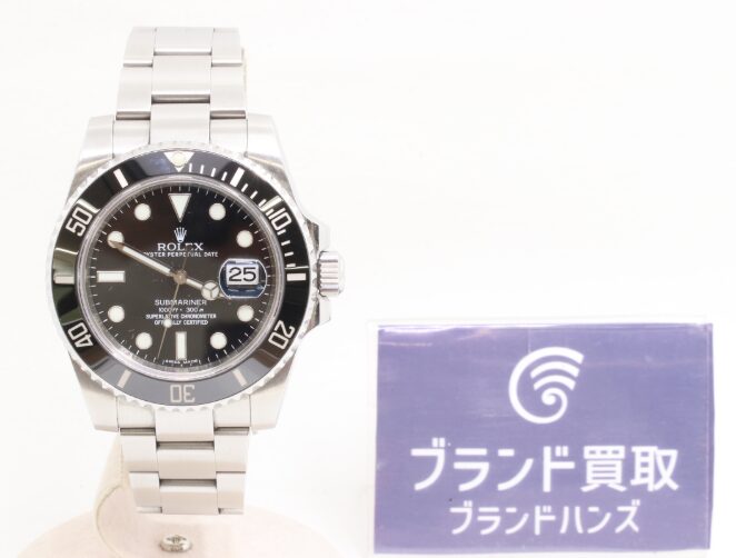 ロレックス サブマリーナデイト 116610LN SS 黒文字盤 G番 自動巻き