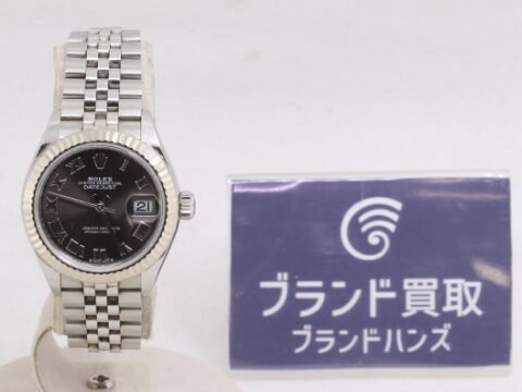 ロレックス デイトジャスト 279174 SSWG 黒文字盤