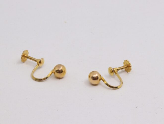 14K(14金) イヤリング 1.9g