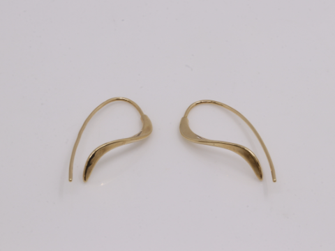 K10 10金 ピアス 0.96g