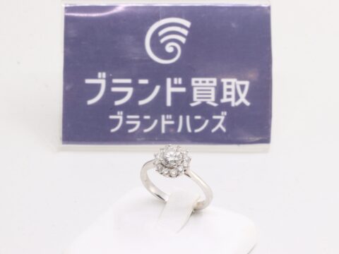 PT950 D0.5ct ダイヤモンド リング