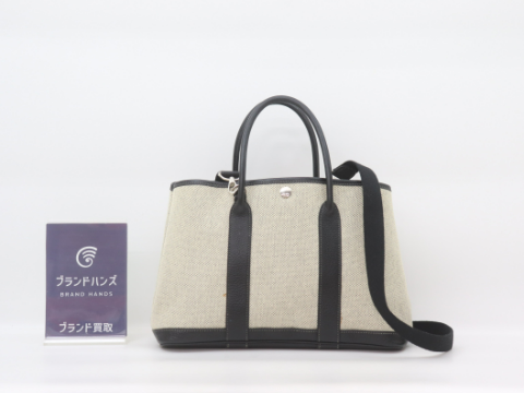 エルメス ガーデンパーティTPM □J刻印 トワルアッシュ