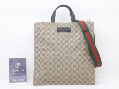 グッチ GGスプリーム 2WAY ベージュ 456217