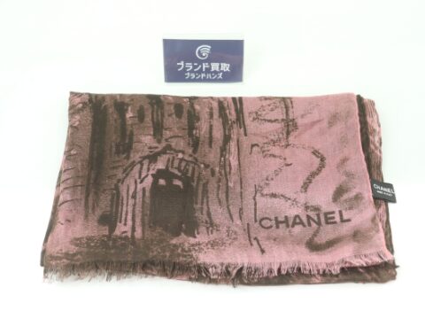 シャネル カシミア シルク ストール