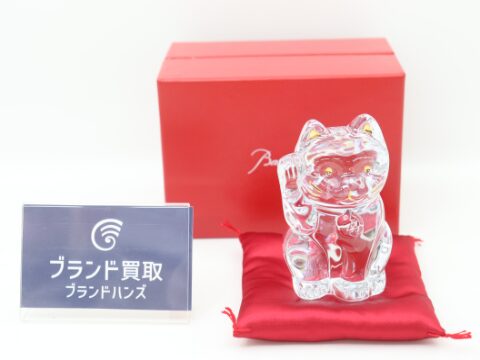 バカラ 招き猫 置物