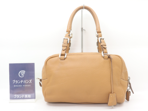 プラダ レザー ハンドバッグ BR3091
